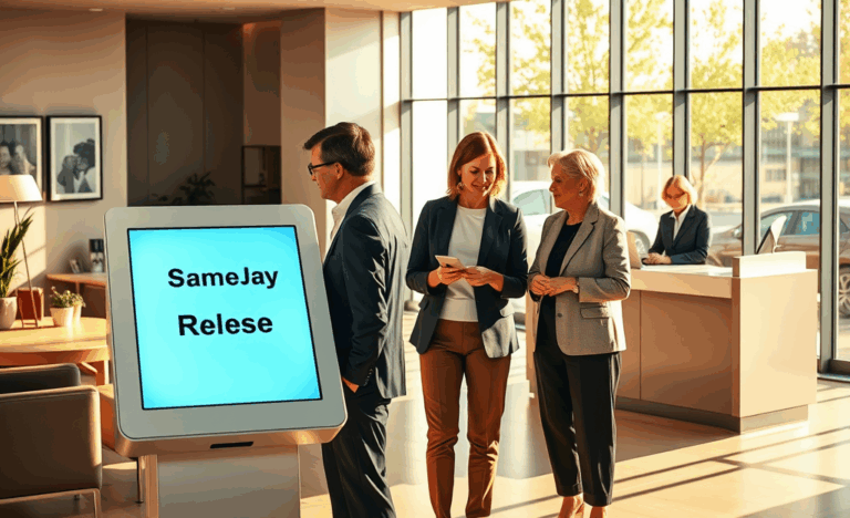 Eine Person, die Geld am selben Tag überweist, symbolisiert schnelle Überweisungen und finanzielle Flexibilität.