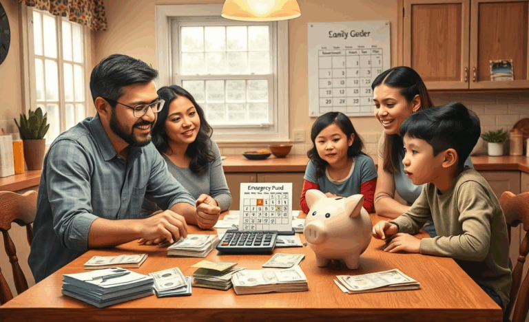 Bild, das die Wichtigkeit von Geld für finanzielle Notfälle darstellt.