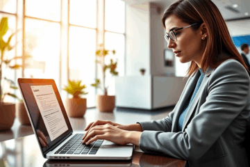 Schritt-für-Schritt-Anleitung zur Beantragung eines Darlehens bei der Deutschen Bank.