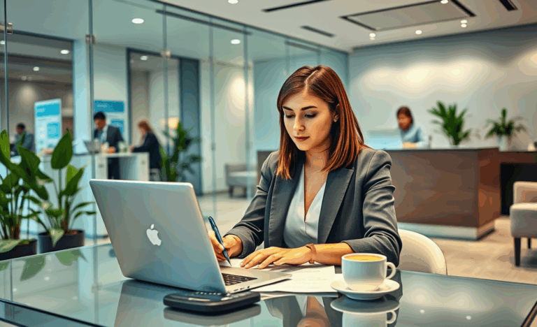 Ein Bild von einer Person, die online ein persönliches Darlehen bei der Hanseatic Bank beantragt.